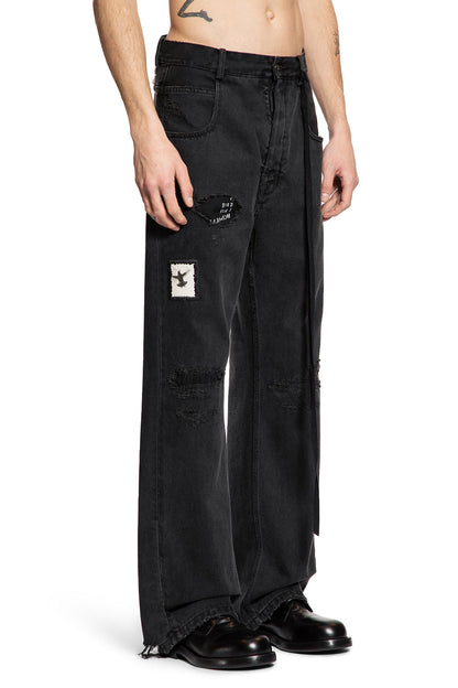 Ronald 5 Pocket Jeans with Printed Patches