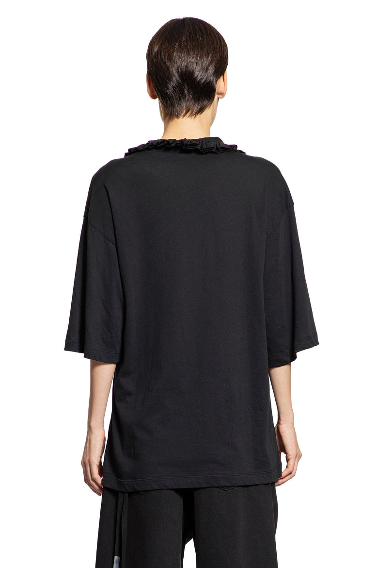 Agapi Printed T-Shirt with Detachable Collar
