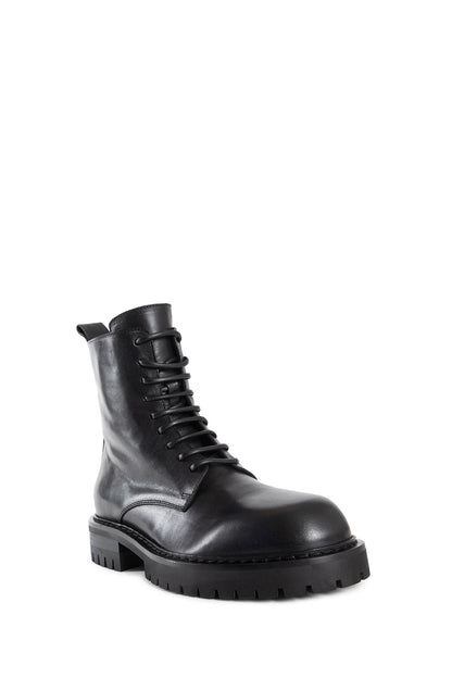 Skagi Ankle Boots in Grained Shiny Calfskin