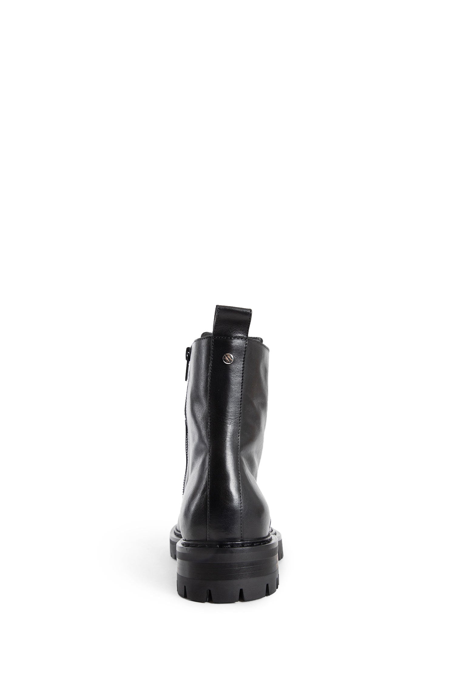 Skagi Ankle Boots in Grained Shiny Calfskin