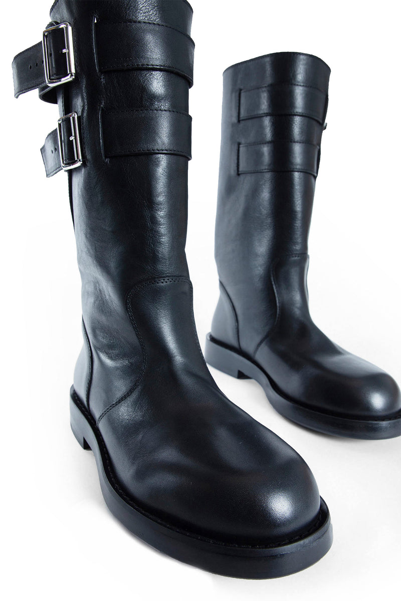 Osmo Boots in Grained Shiny Calfskin - Antonioli.eu