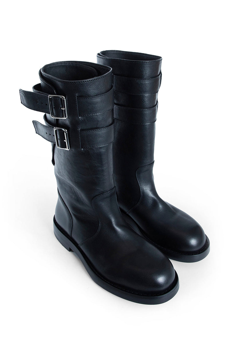 Osmo Boots in Grained Shiny Calfskin - Antonioli.eu