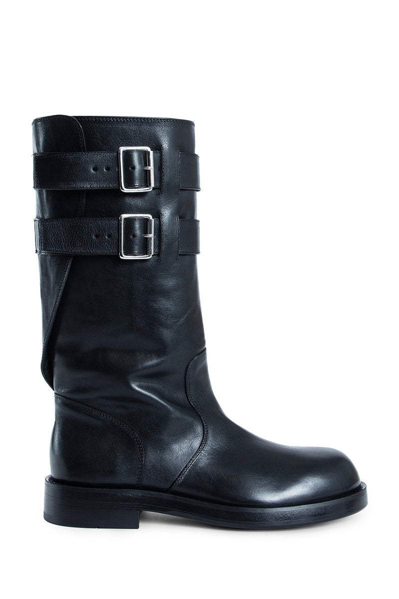 Osmo Boots in Grained Shiny Calfskin - Antonioli.eu