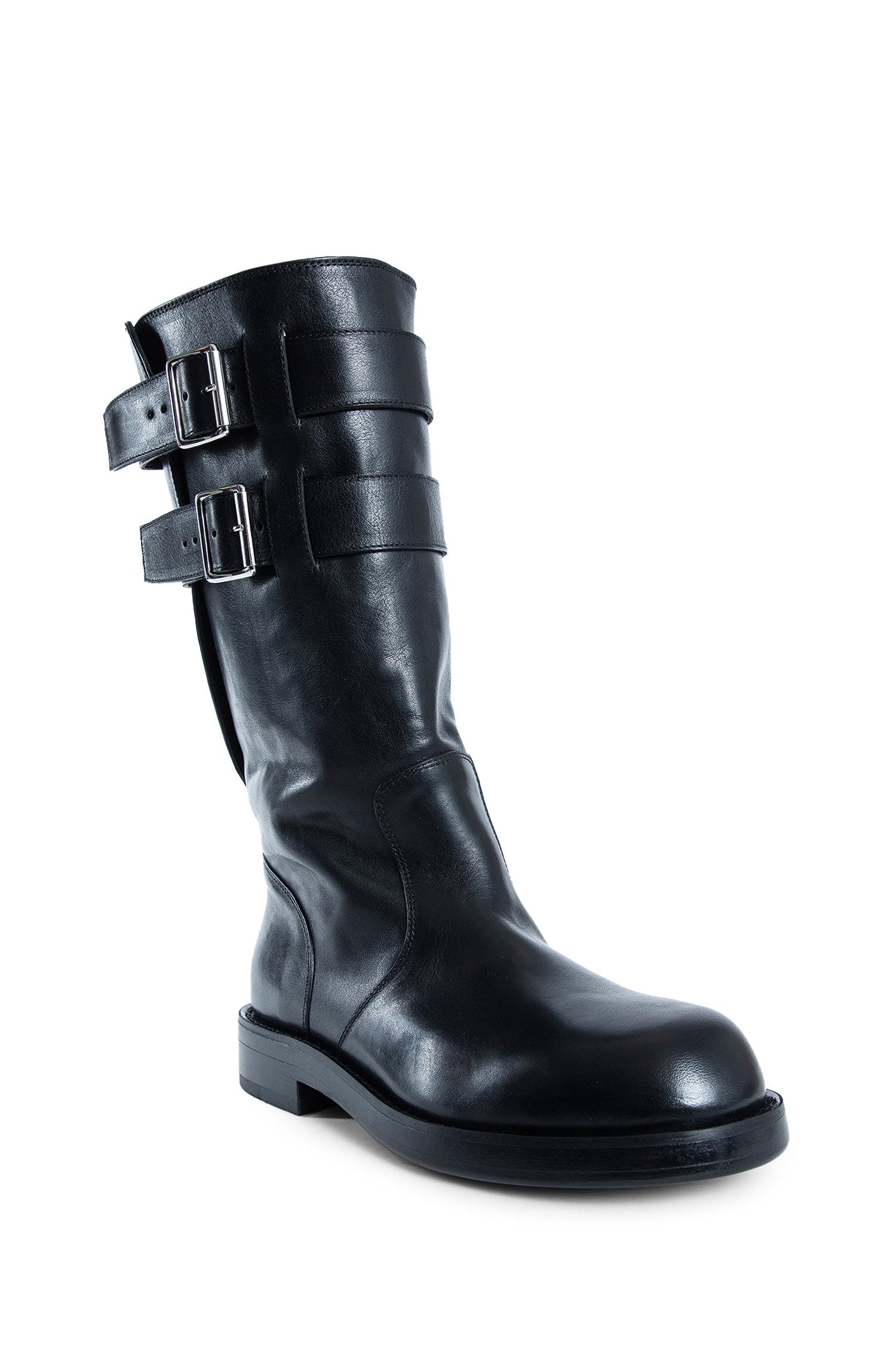 Osmo Boots in Grained Shiny Calfskin