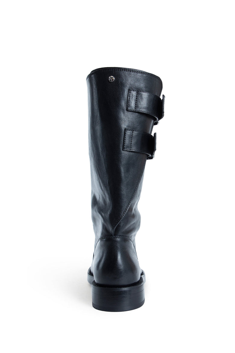 Osmo Boots in Grained Shiny Calfskin