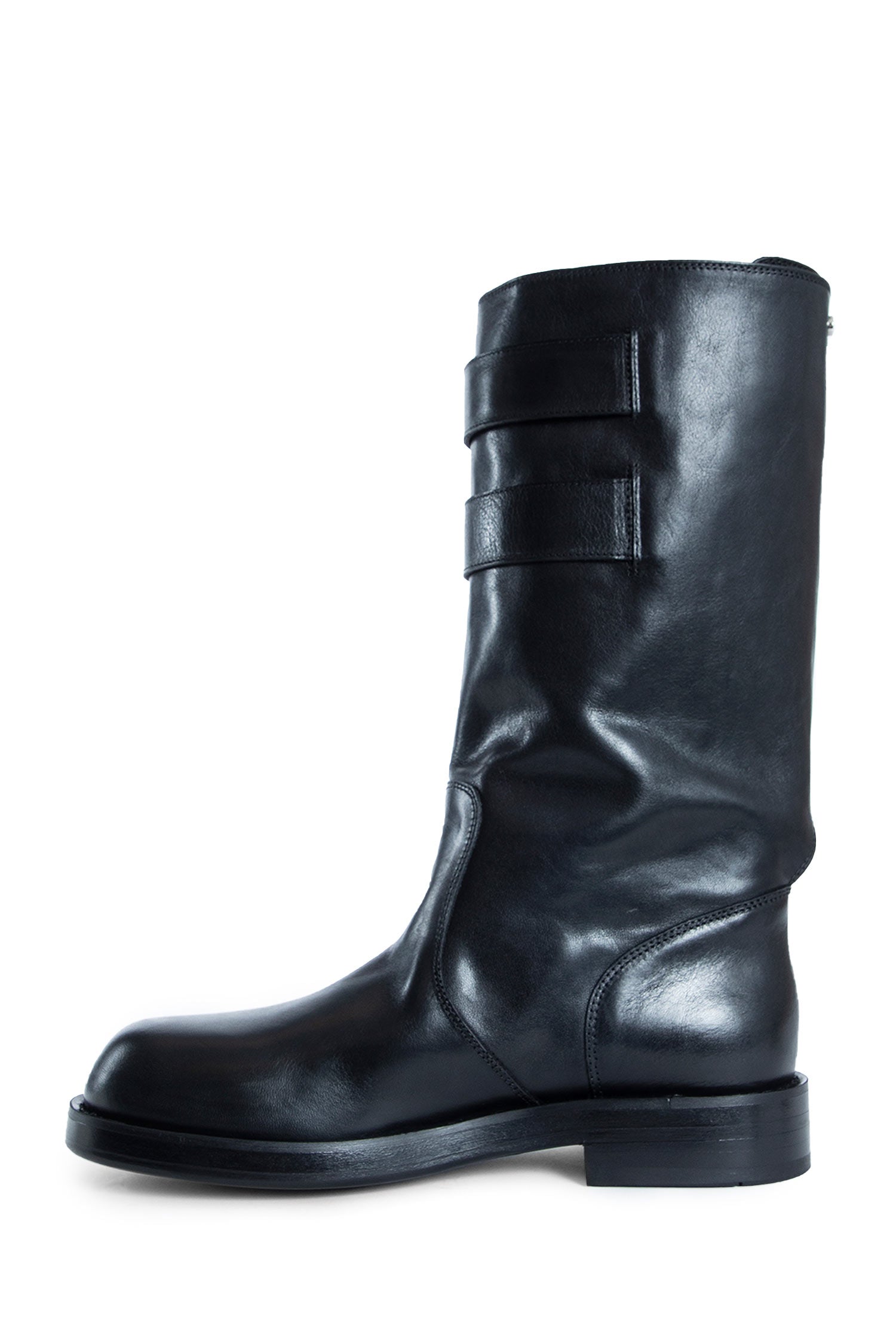Osmo Boots in Grained Shiny Calfskin