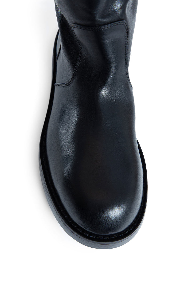 Osmo Boots in Grained Shiny Calfskin - Antonioli.eu