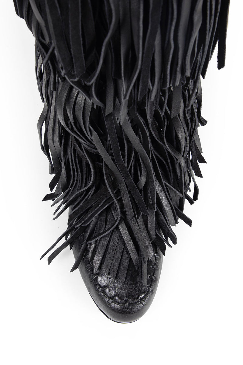Aala Soft Fringe Boots - Antonioli.eu