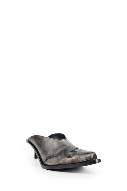Beate Western-Stitched Mules
