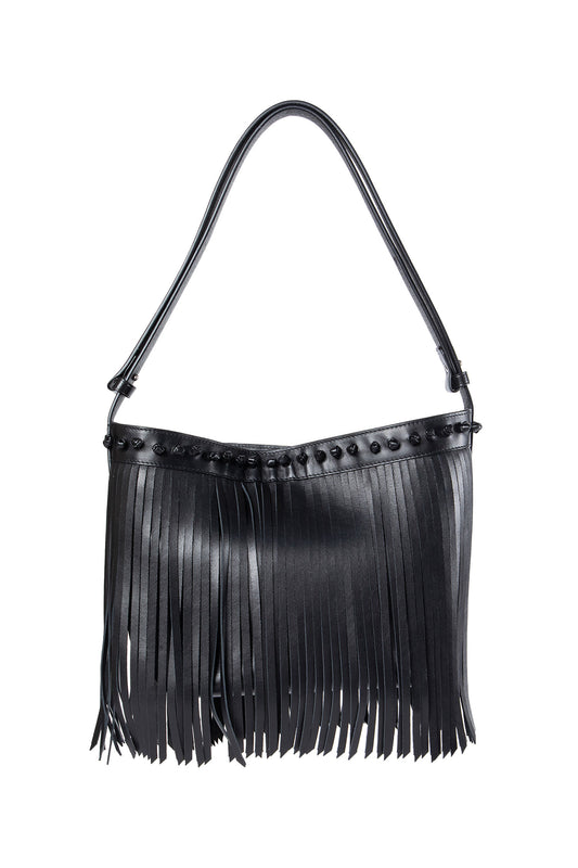 Arsa Fringed Small Shoulder Bag