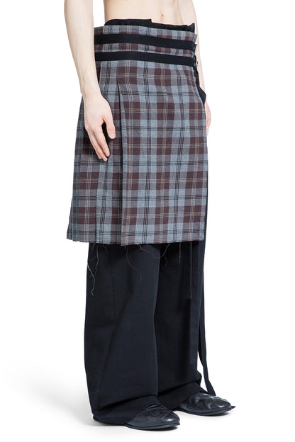 Mane Kilt in Check Cotton Flannel