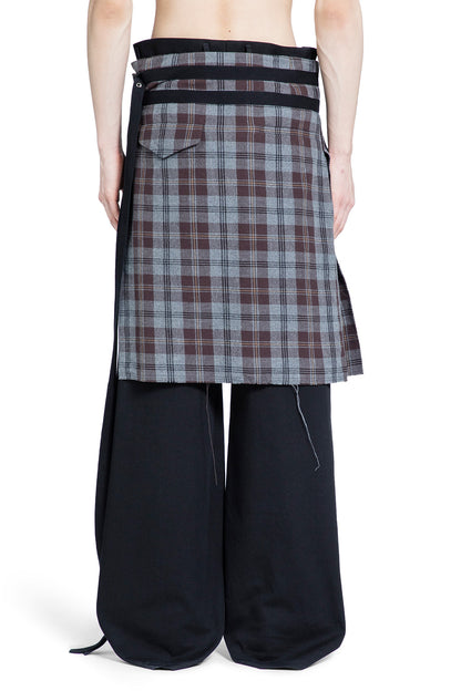 Mane Kilt in Check Cotton Flannel