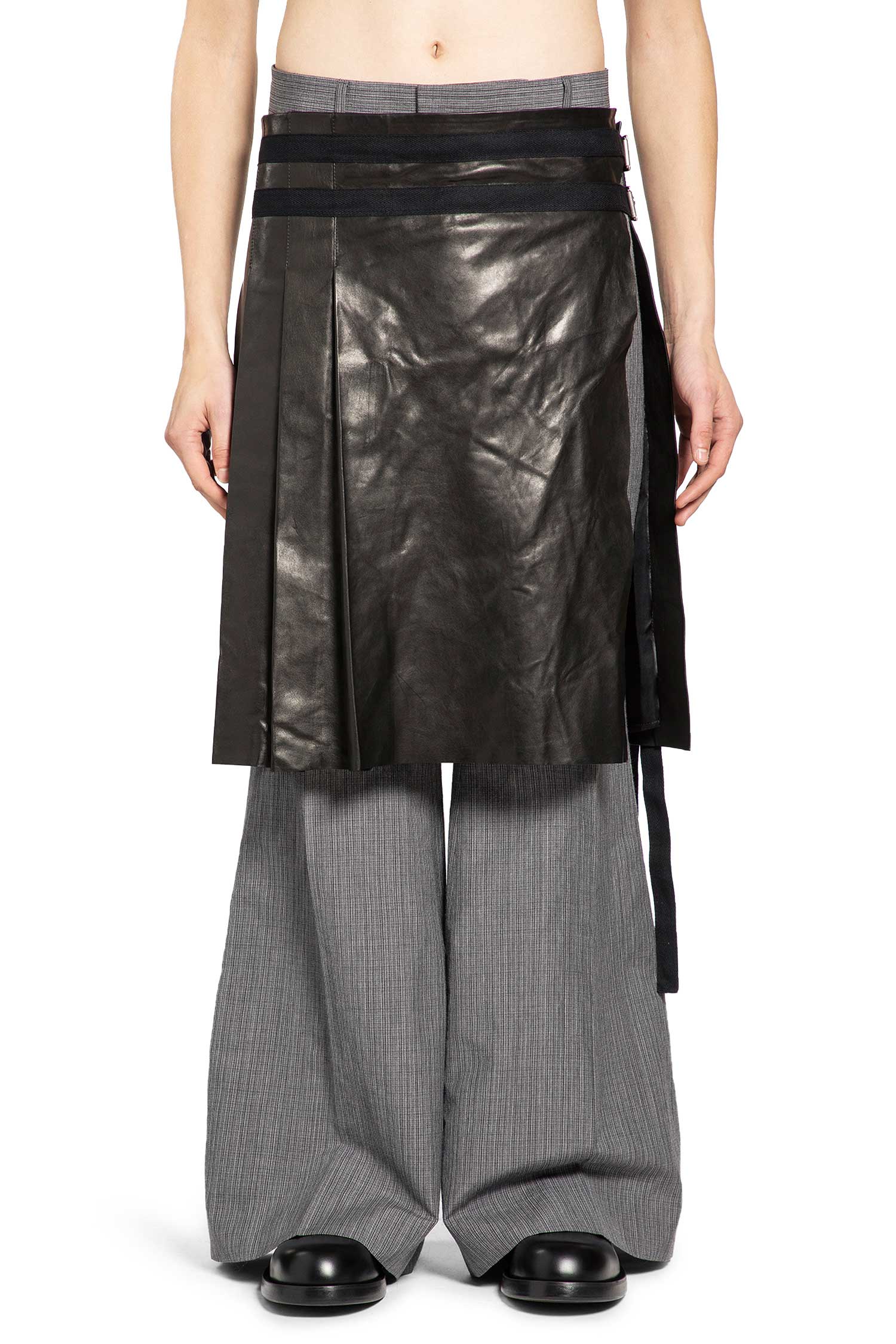 Mane Kilt in Vintage Lux Grained Leather