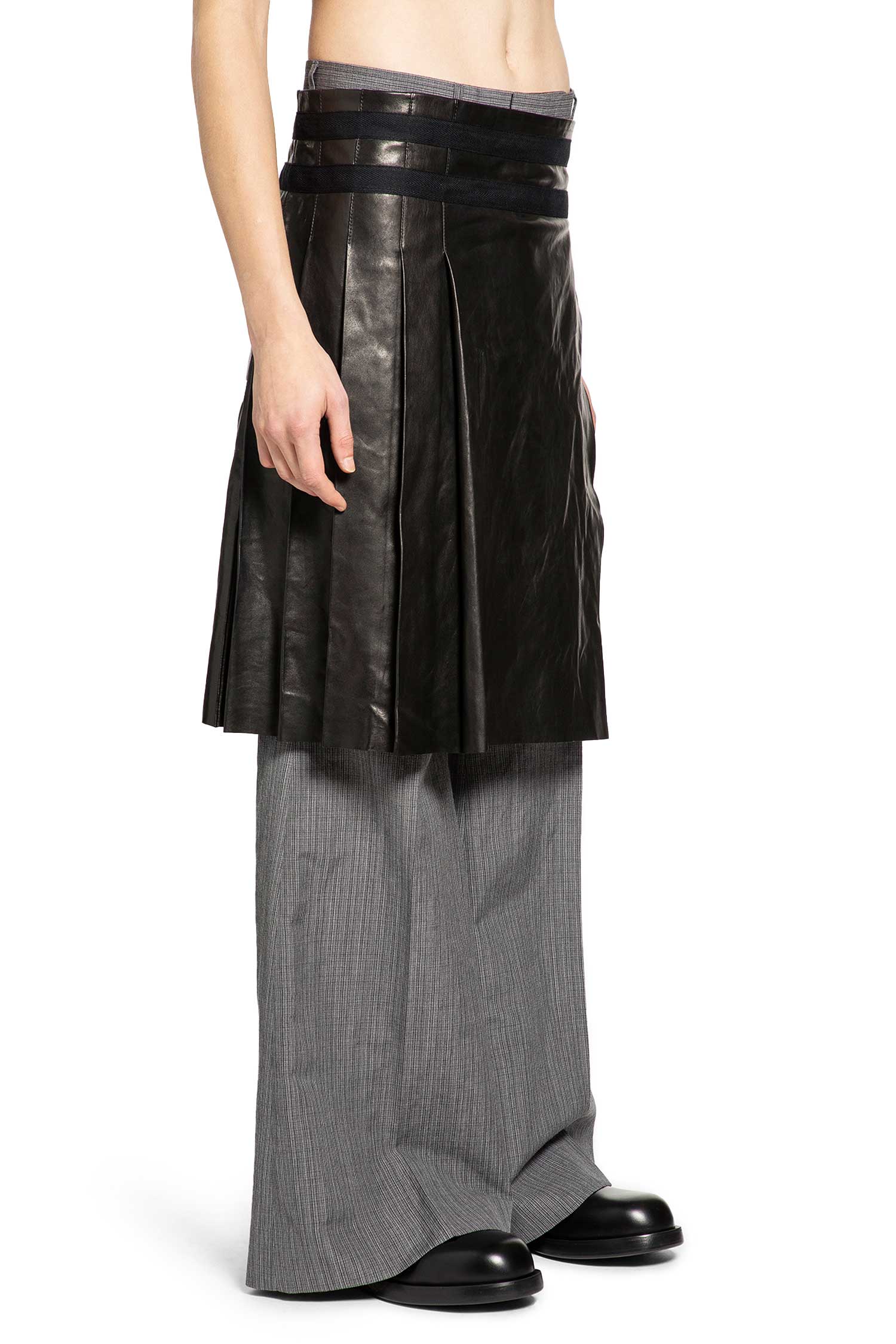 Mane Kilt in Vintage Lux Grained Leather