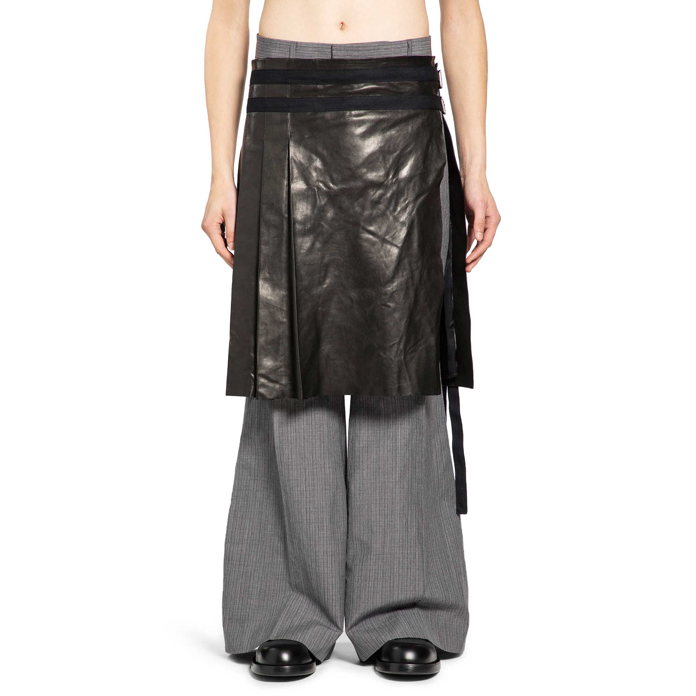 Mane Kilt in Vintage Lux Grained Leather