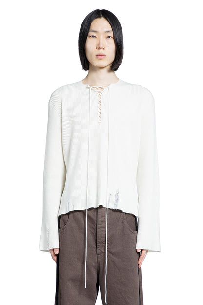 Deder Lace-up Serafino Sweater