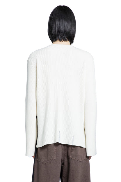 Deder Lace-up Serafino Sweater
