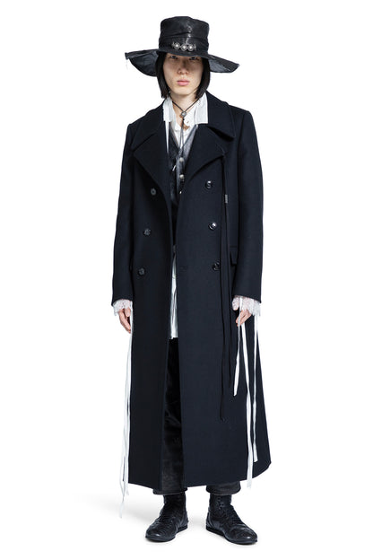Miles Long Coat in Wool Melton