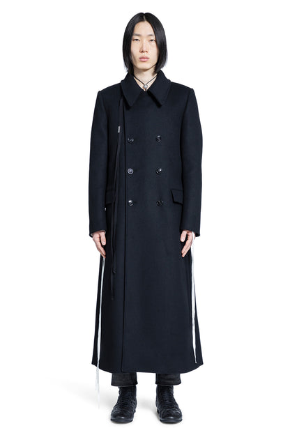 Miles Long Coat in Wool Melton