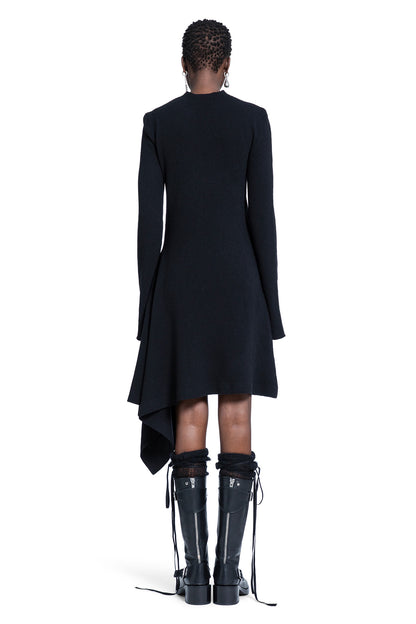 Cordule Lace-Up Serafino Dress