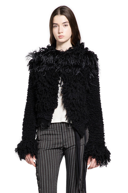 Ieke Fully Wool Jacket with Feathers