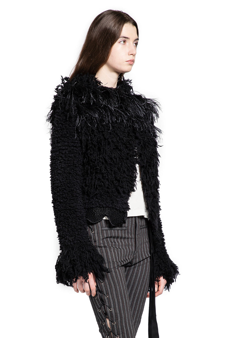 Ieke Fully Wool Jacket with Feathers