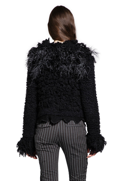 Ieke Fully Wool Jacket with Feathers