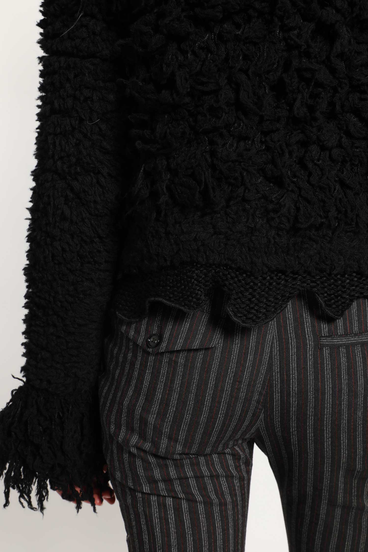 Ieke Fully Wool Jacket with Feathers