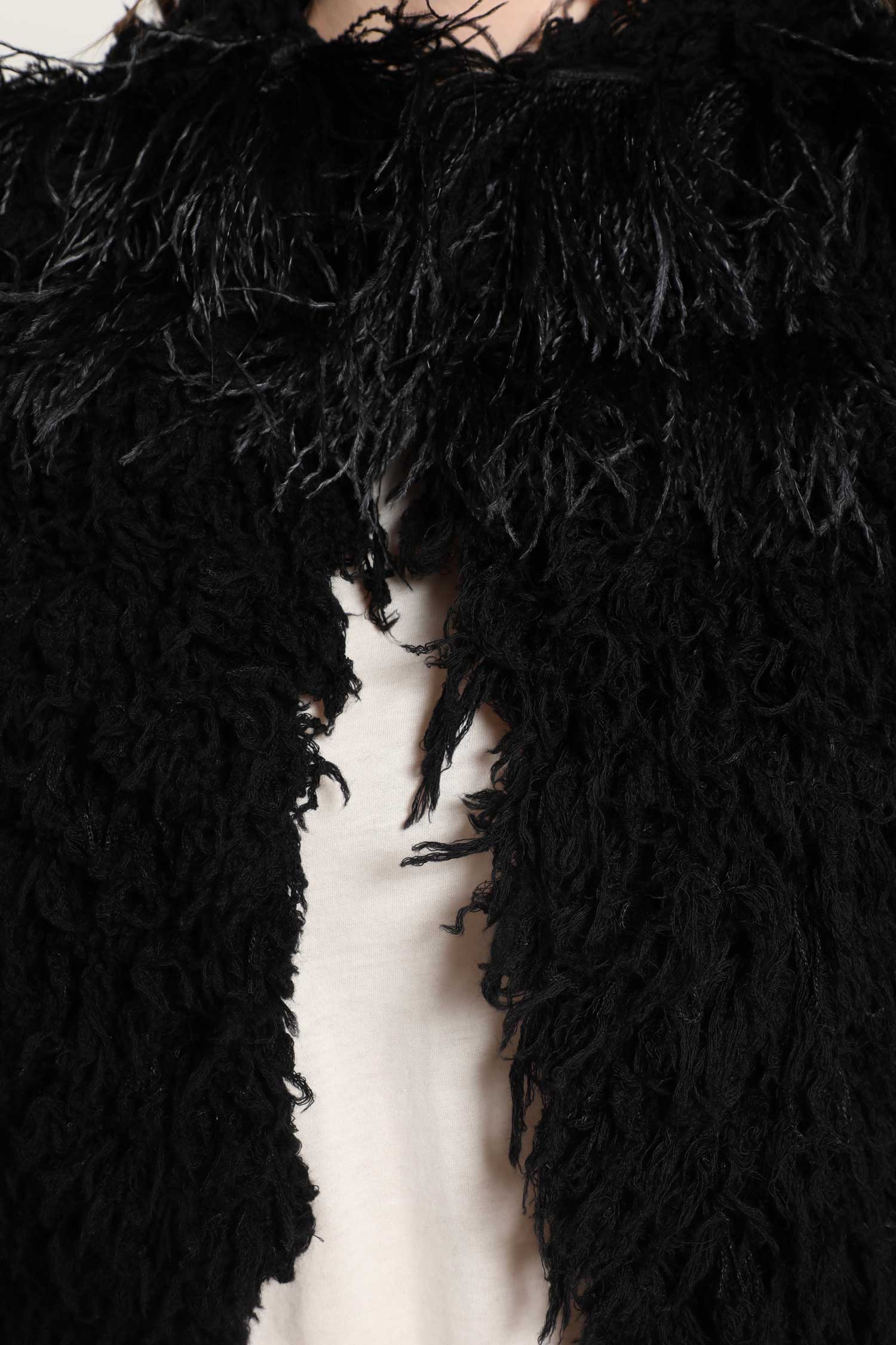 Ieke Fully Wool Jacket with Feathers