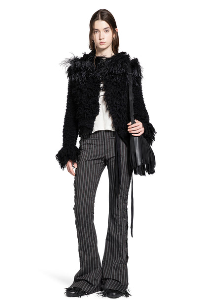 Ieke Fully Wool Jacket with Feathers