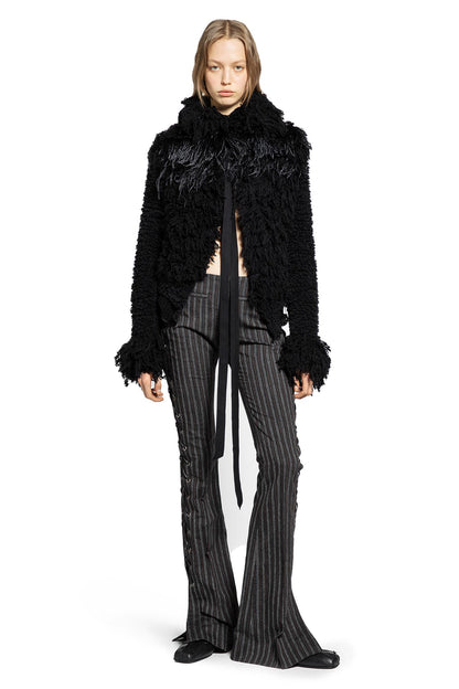 Ieke Wool Jacket with Feathers