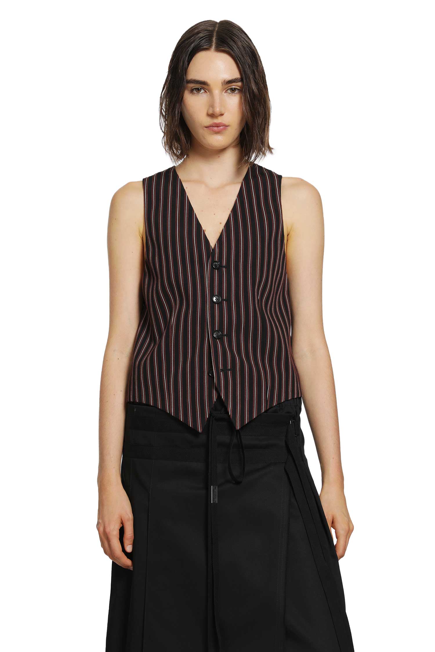 ANN DEMEULEMEESTER Stanse Classic Waistcoat woman