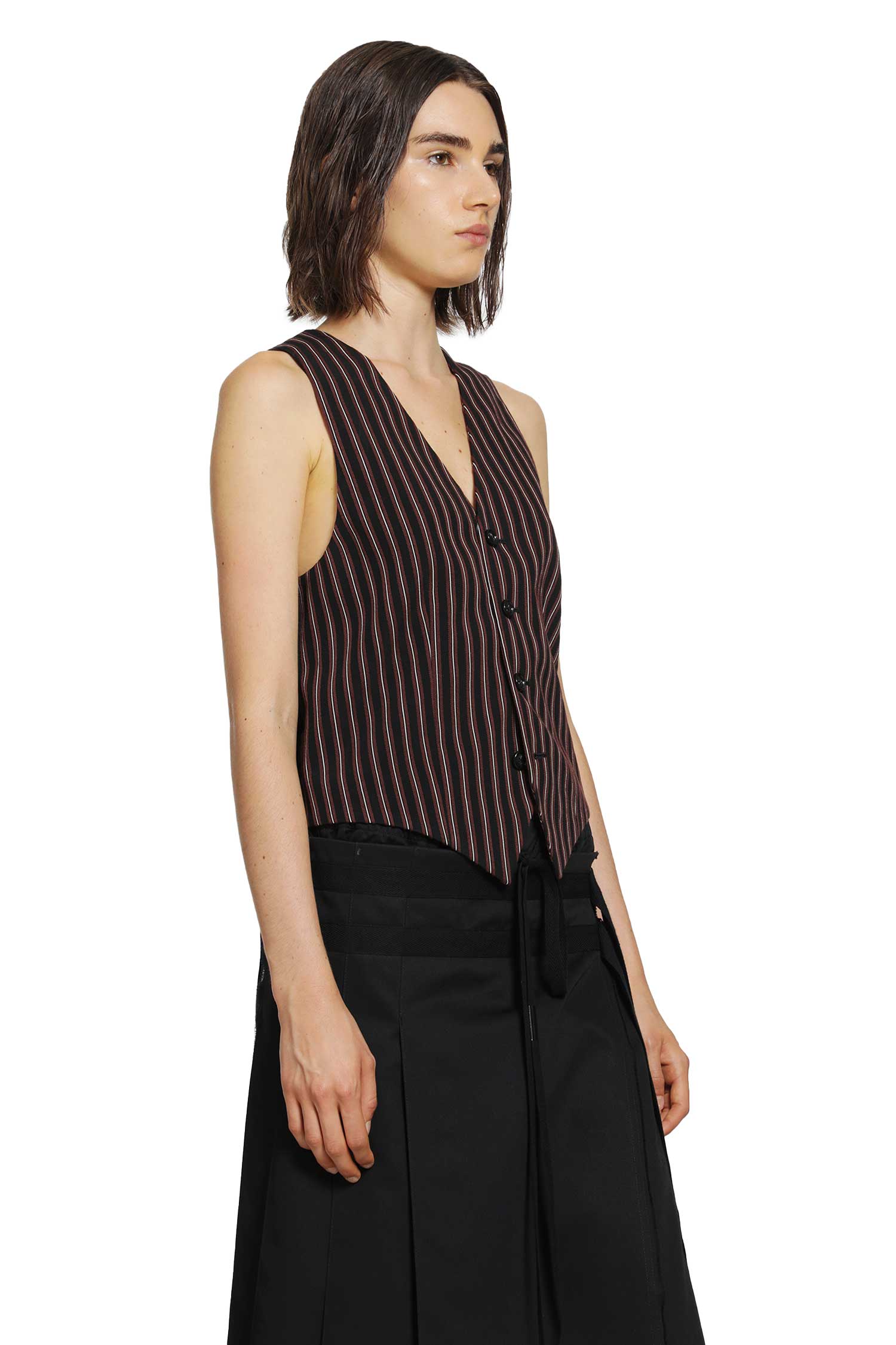 ANN DEMEULEMEESTER Stanse Classic Waistcoat woman