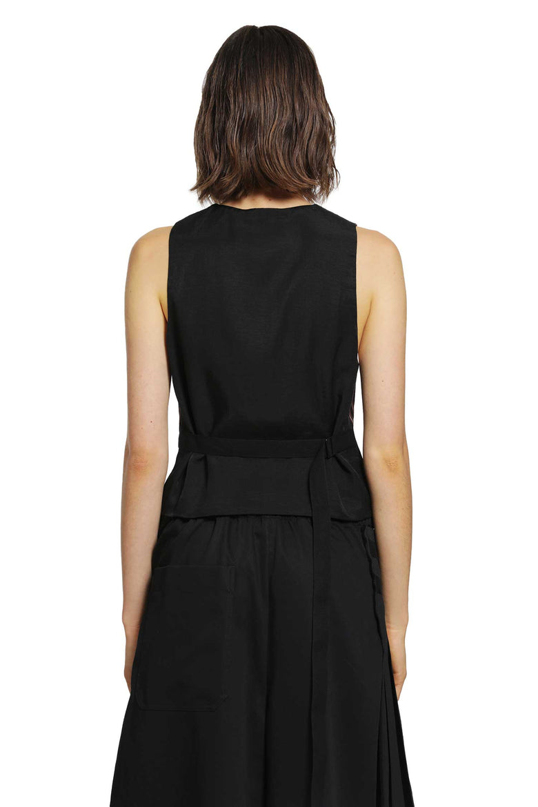 
              ANN DEMEULEMEESTER Stanse Classic Waistcoat woman
            