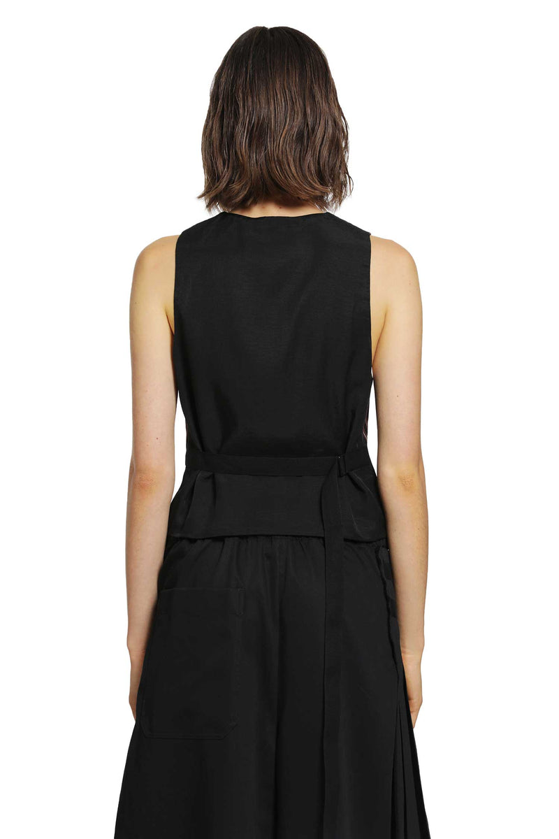 ANN DEMEULEMEESTER Stanse Classic Waistcoat woman