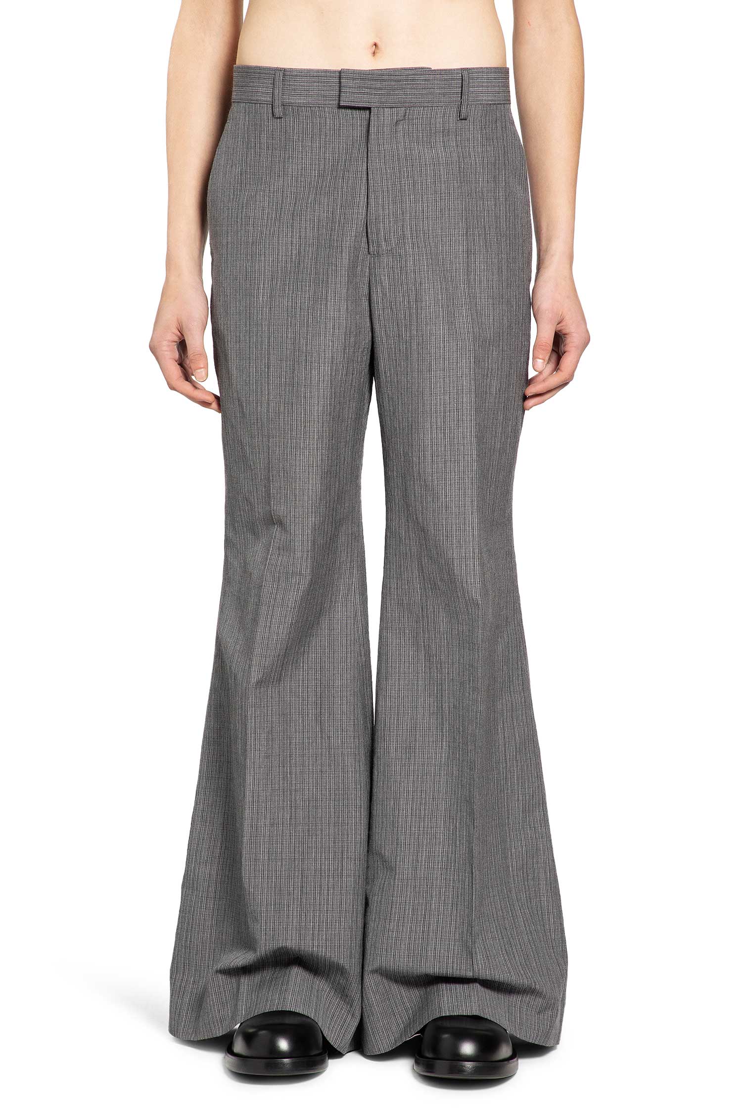 Leek Relaxed Bootcut Trousers