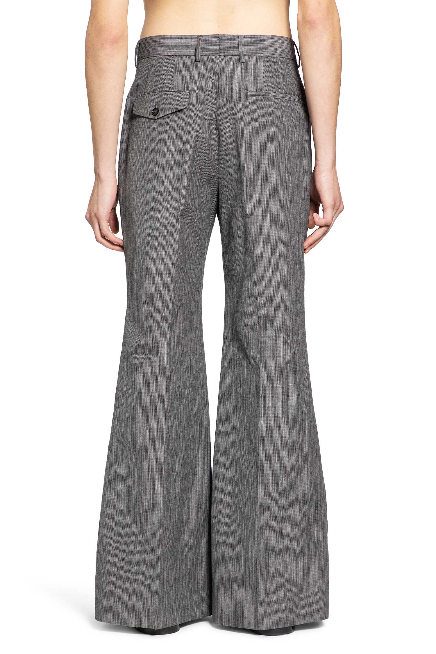 Leek Relaxed Bootcut Trousers