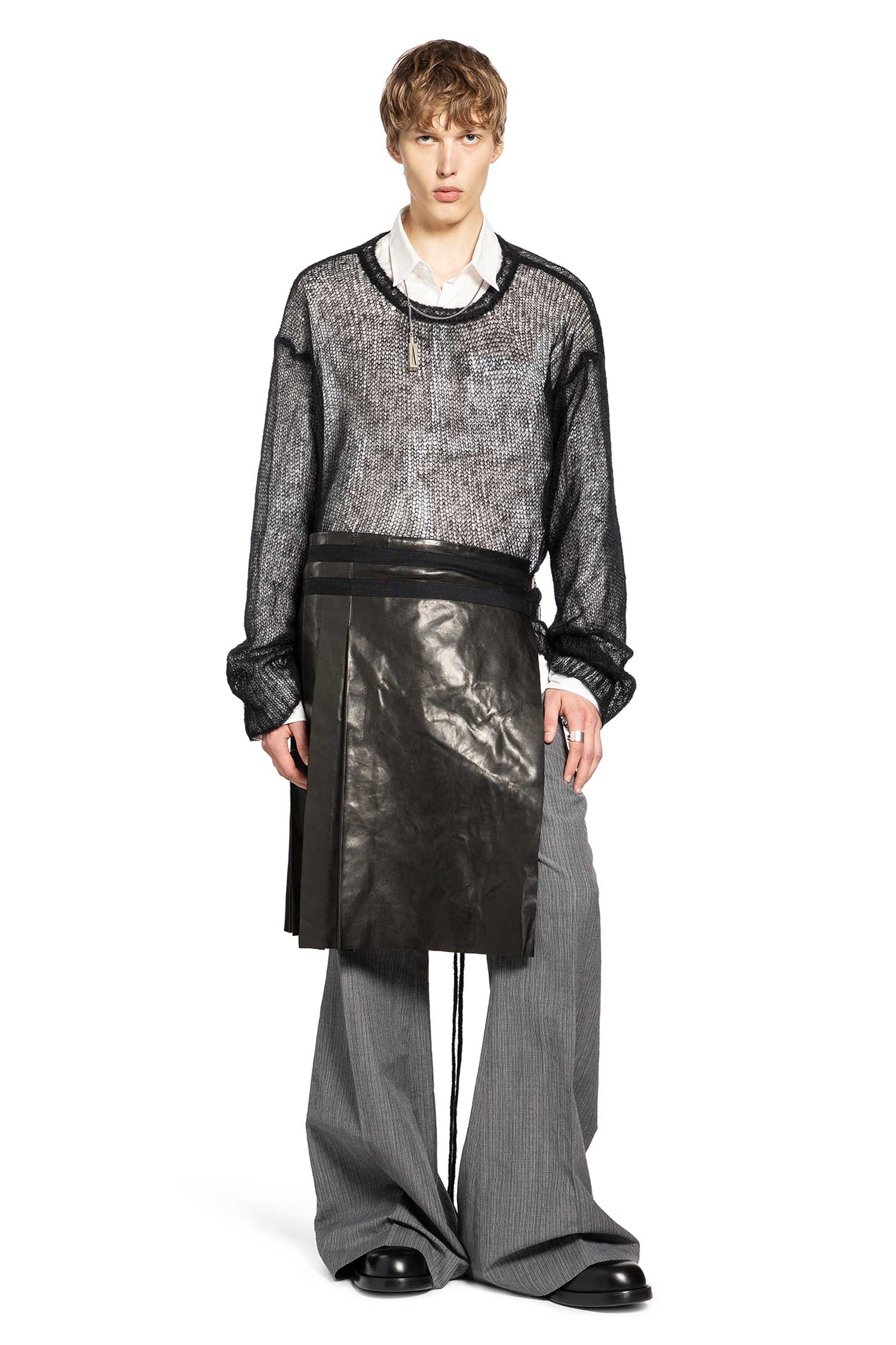 Leek Relaxed Bootcut Trousers