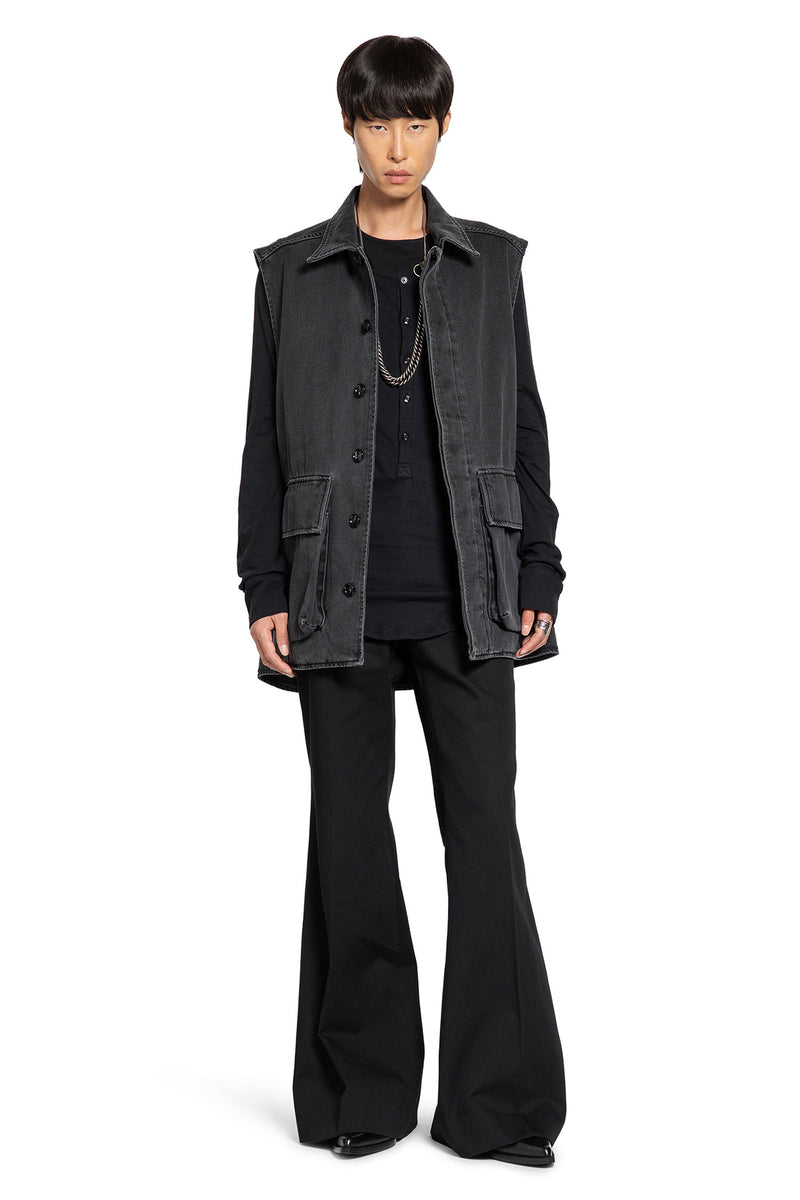 Leek Relaxed Bootcut trousers - Antonioli.eu