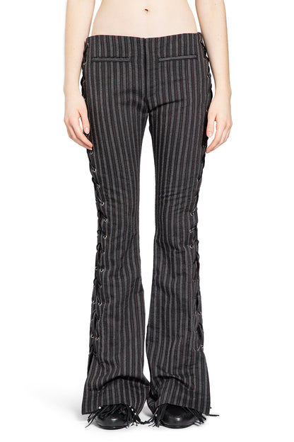 Kel Lace-Up Bootcut Trousers