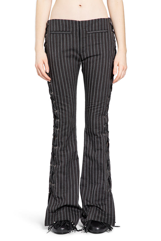 Kel Lace-Up Bootcut Trousers