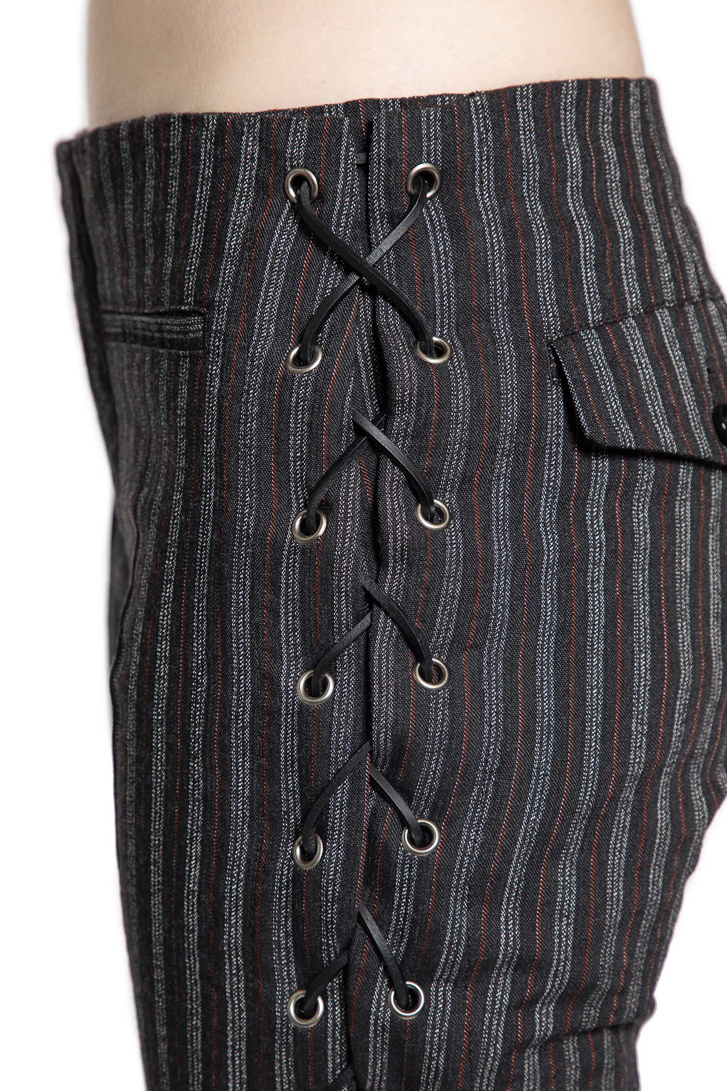 Kel Lace-Up Bootcut Trousers