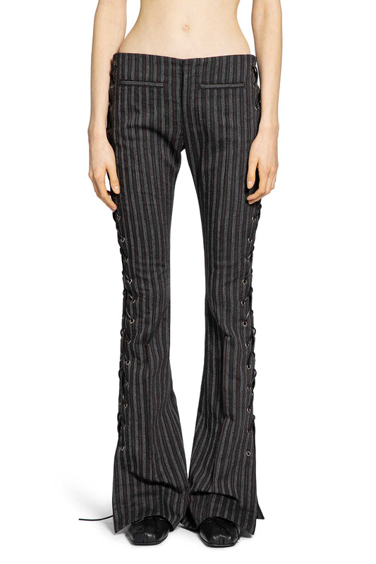 Kel Lace-Up Bootcut Trousers