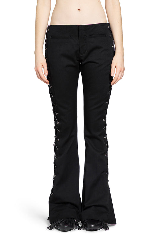 Kel Lace-Up Bootcut Trousers