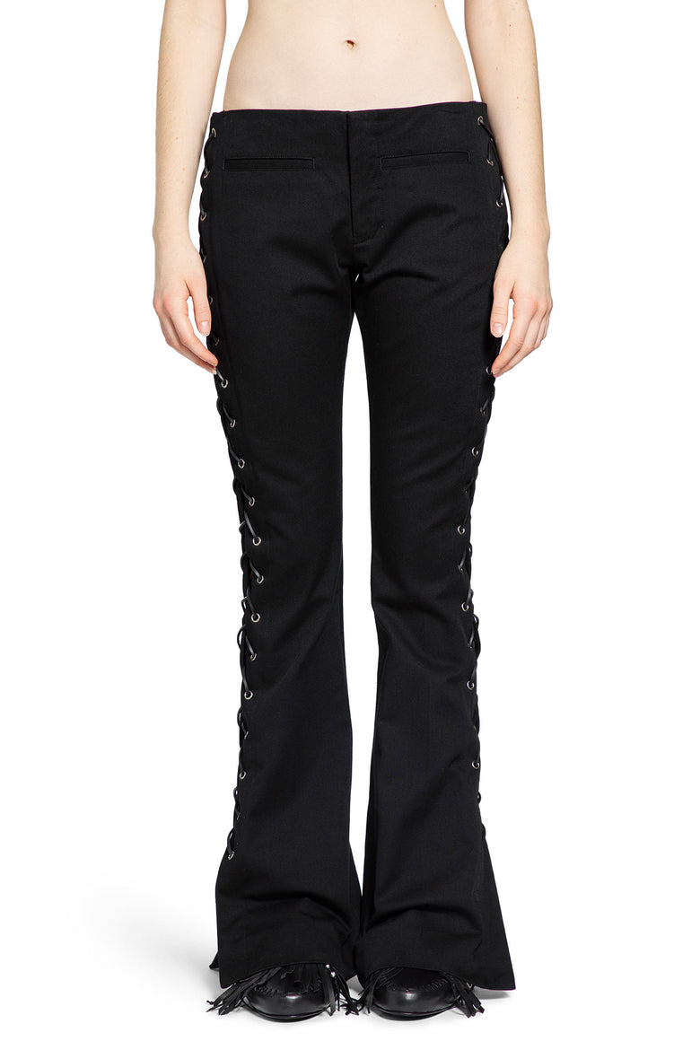 Kel Lace-Up Bootcut Trousers