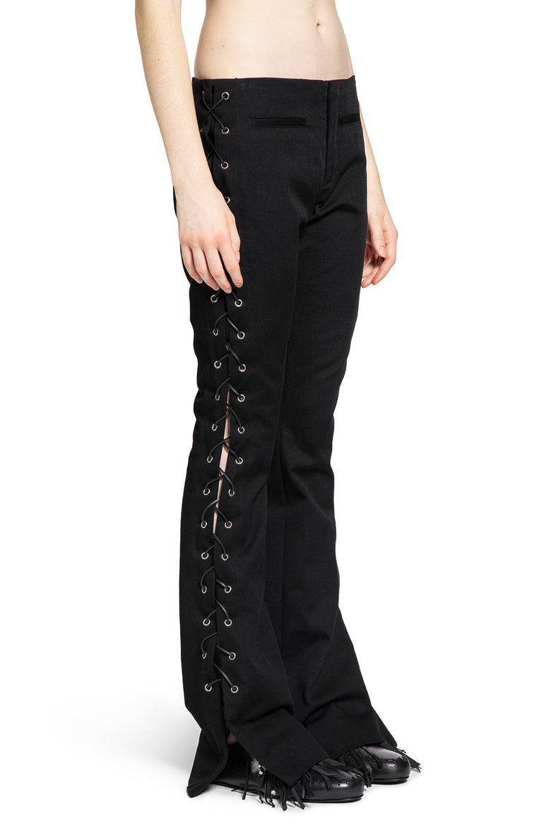 Kel Lace-Up Bootcut Trousers
