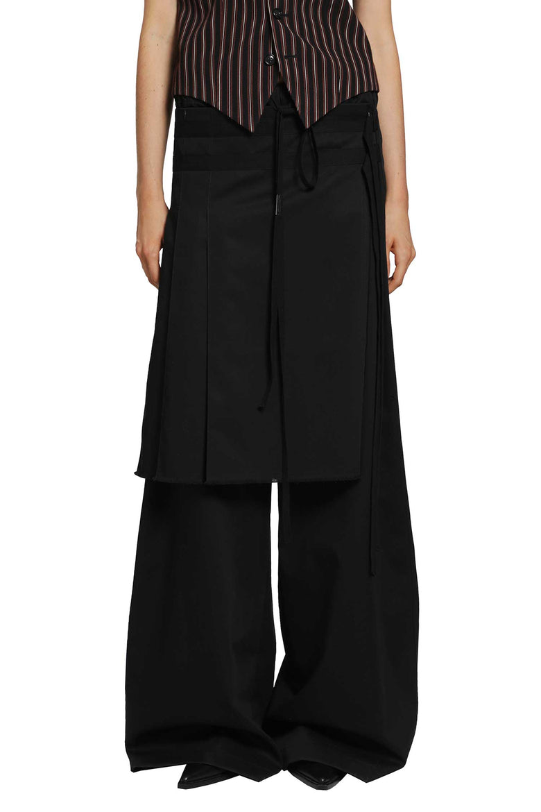 ANN DEMEULEMEESTER Marke Apron Lounge Pants woman