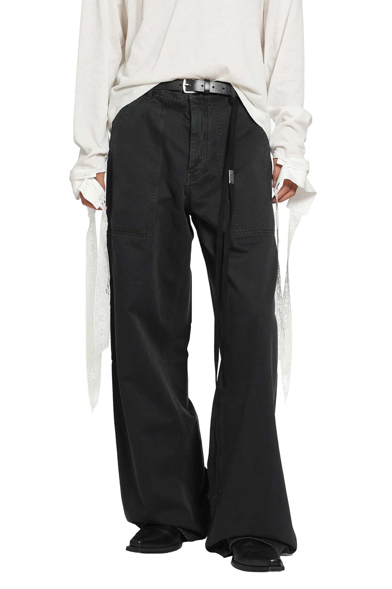 ANN DEMEULEMEESTER Monder Workwear Comfort Trousers man