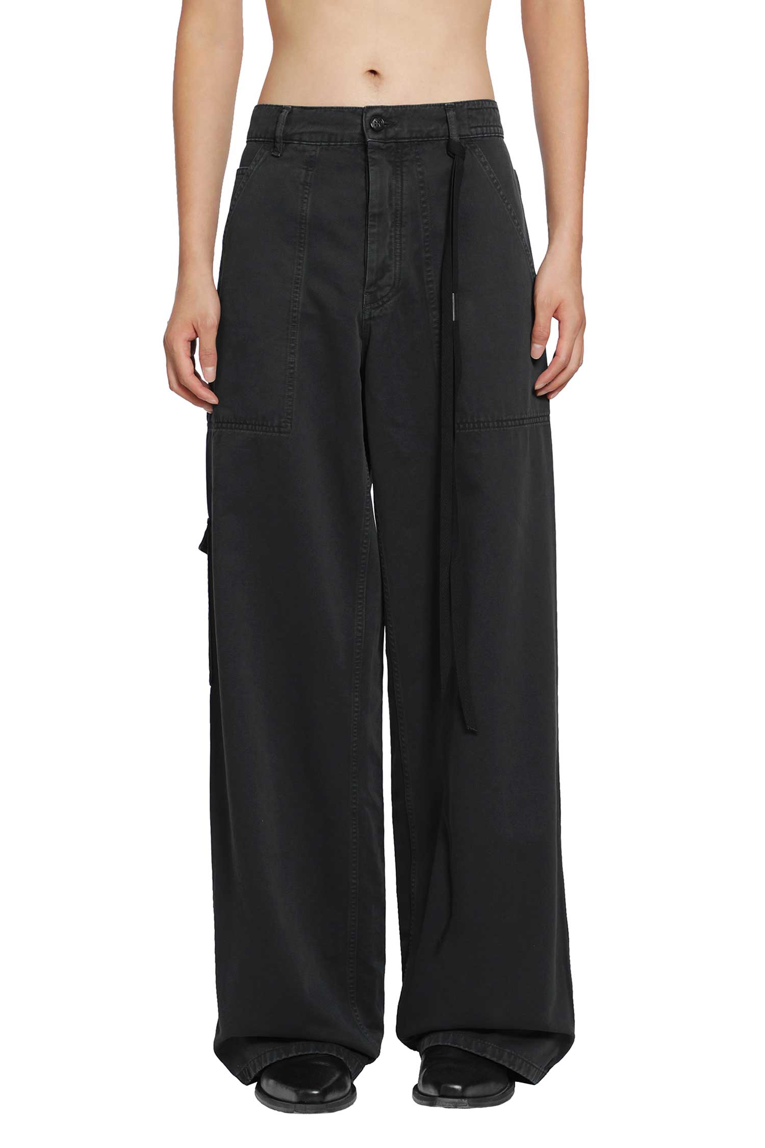 ANN DEMEULEMEESTER Monder Workwear Comfort Trousers man