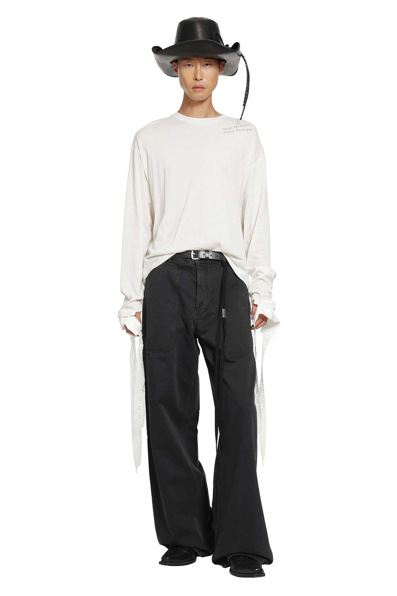 ANN DEMEULEMEESTER Monder Workwear Comfort Trousers man